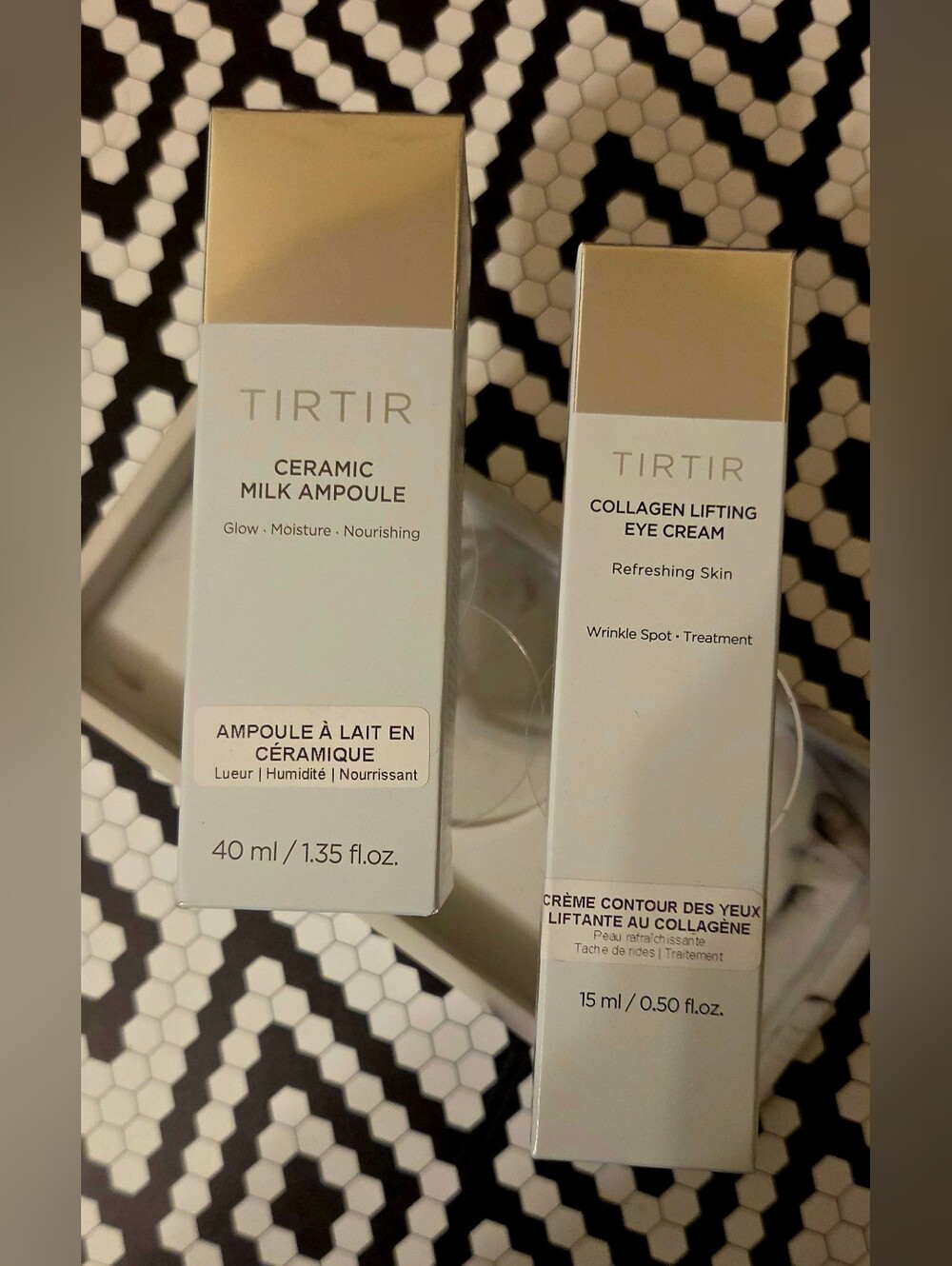 Tirtir Ceramic Milk Ampoule — Collagen Lifting Eye Cream